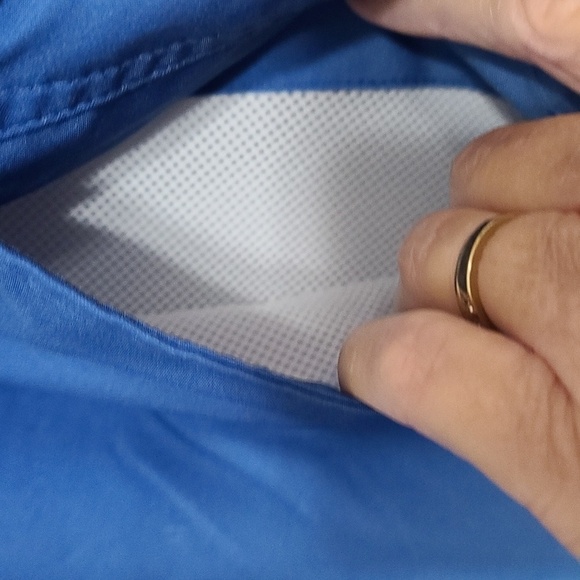 Outrageous Mens Board Shorts Swim Pocket Blue/Green Size L EUC - Picture 4 of 8